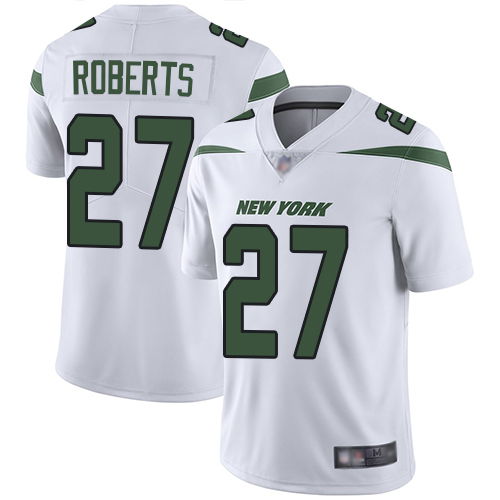 New York Jets Limited White Men Darryl Roberts Road Jersey NFL Football #27 Vapor Untouchable
